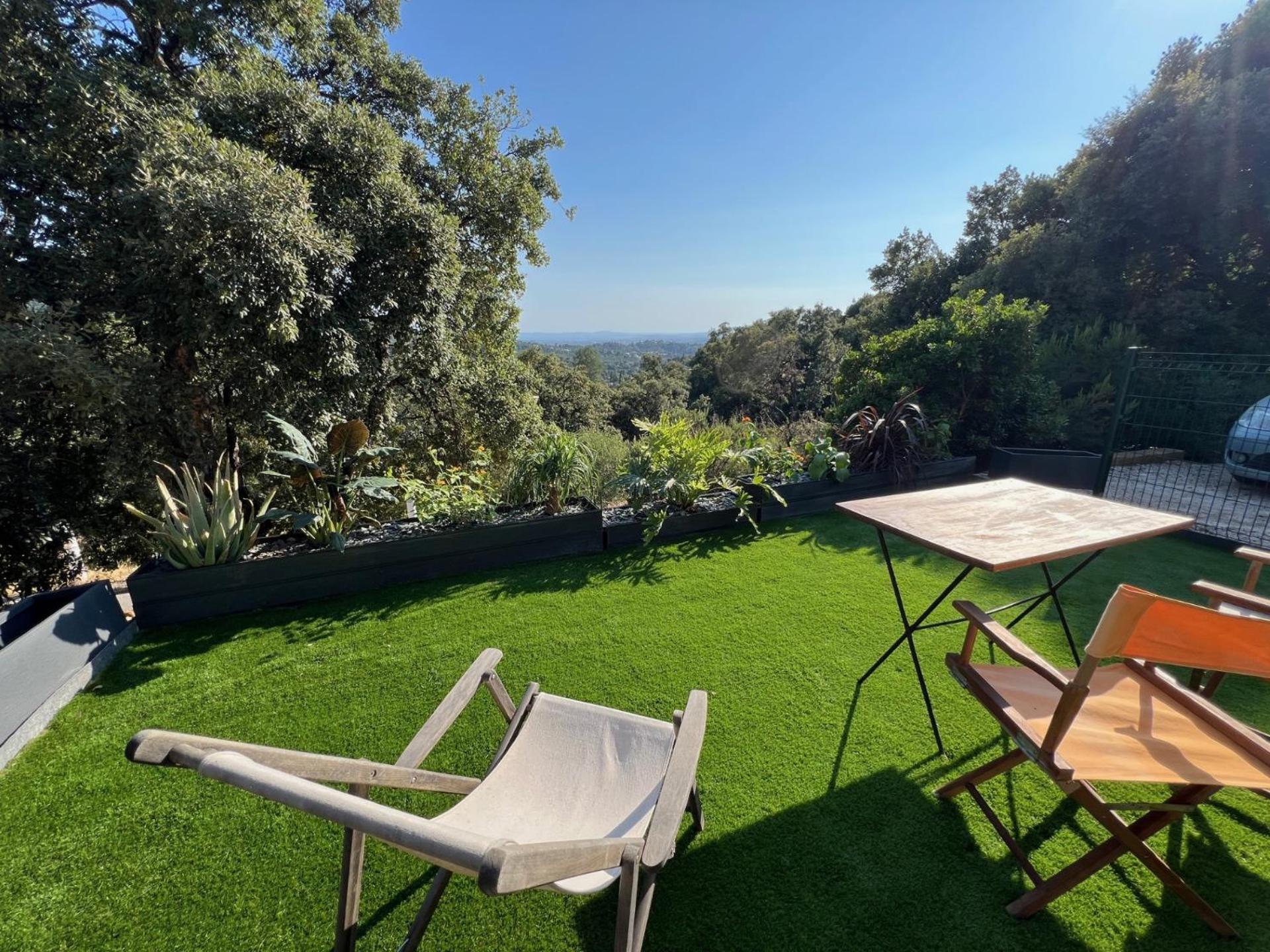 Appartement Valcros - Jardin Vue Mer La Londe-les-Maures Eksteriør billede